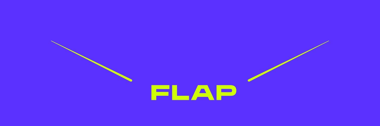 Flap's banner on X